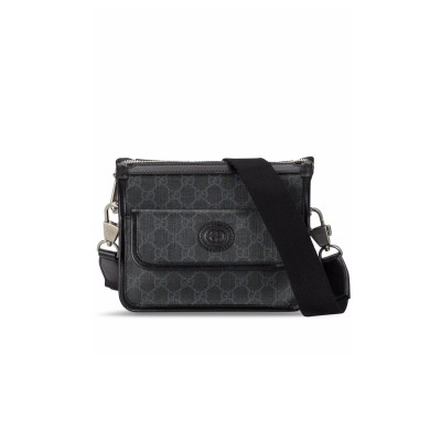 GUCCI MESSENGER BAG WITH INTERLOCKING&G 674164 (21*16.5*8cm)